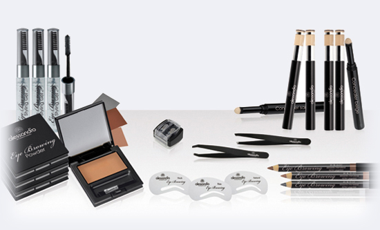 Eye-Browning Produktpalette